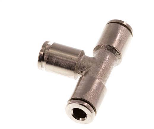 4mm Tee Push-in Fitting Brass NBR [2 Pieces]