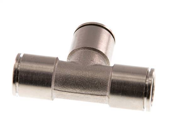 12mm Tee Push-in Fitting Brass NBR