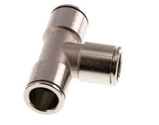 14mm Tee Push-in Fitting Brass NBR