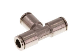 6mm Tee Push-in Fitting Brass FKM