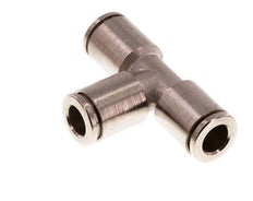 6mm Tee Push-in Fitting Brass FKM