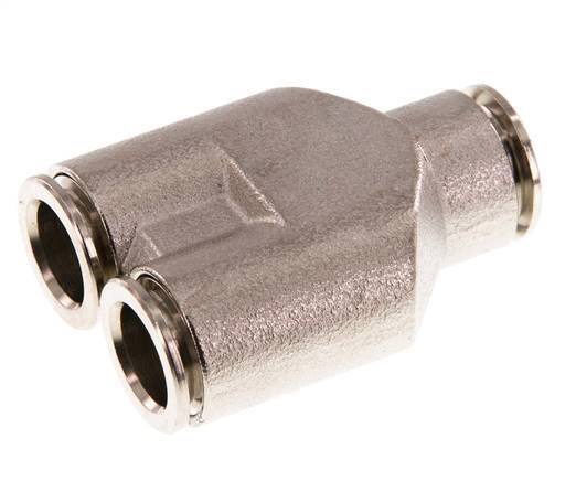 10mm Y Push-in Fitting Brass NBR