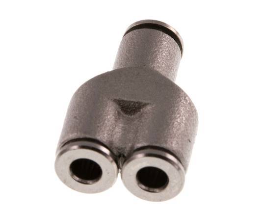 4mm Y Push-in Fitting Brass FKM