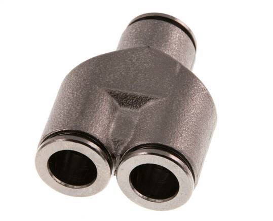 8mm Y Push-in Fitting Brass FKM