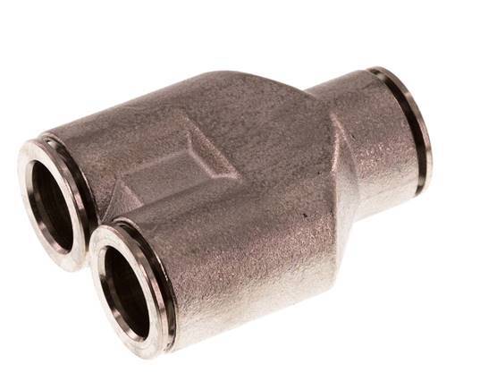 12mm Y Push-in Fitting Brass FKM