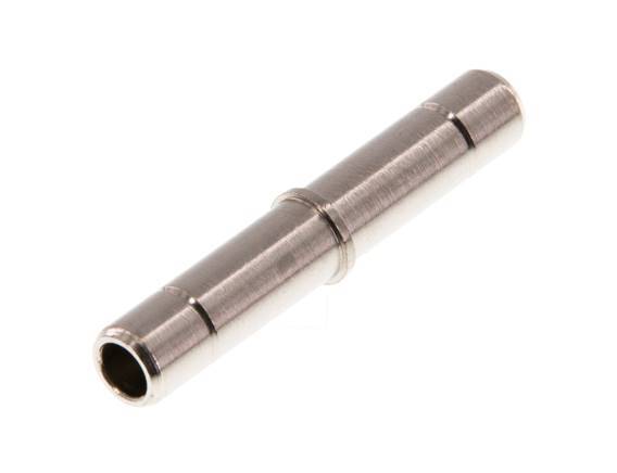 6mm Plug-in Connector Brass FKM [10 Pieces]