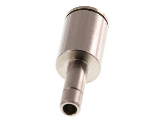 8mm x 6mm Push-in Fitting with Plug-in Brass NBR [2 Pieces]