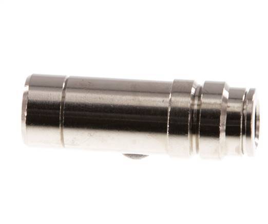 8mm x 14mm Push-in Fitting with Plug-in Brass NBR [2 Pieces]