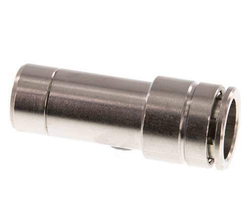 12mm x 14mm Push-in Fitting with Plug-in Brass NBR [2 Pieces]