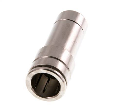 12mm x 14mm Push-in Fitting with Plug-in Brass NBR [2 Pieces]