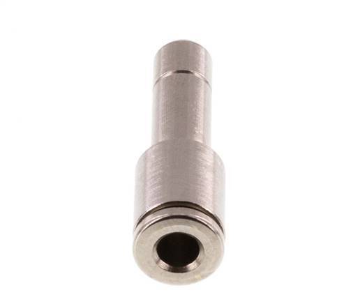 4mm x 6mm Push-in Fitting with Plug-in Brass FKM [2 Pieces]