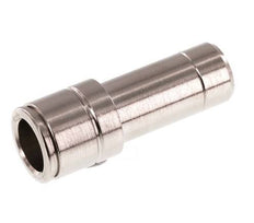 10mm x 12mm Push-in Fitting with Plug-in Brass FKM [2 Pieces]