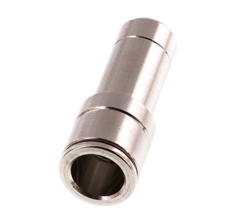 10mm x 12mm Push-in Fitting with Plug-in Brass FKM [2 Pieces]