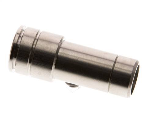 12mm x 14mm Push-in Fitting with Plug-in Brass FKM