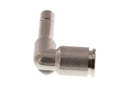 6mm x 6mm 90deg Elbow Push-in Fitting with Plug-in Brass NBR [2 Pieces]