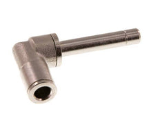 6mm x 6mm 90deg Elbow Push-in Fitting with Plug-in Brass NBR Long Sleeve