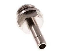 6mm x G1/4'' Plug-in Fitting with Male Threads Brass NBR [5 Pieces]