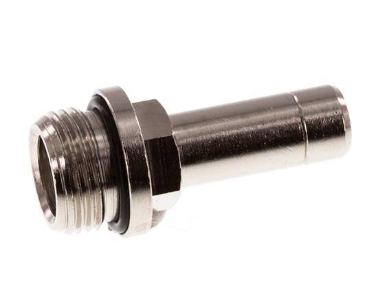 10mm x G3/8'' Plug-in Fitting with Male Threads Brass NBR [2 Pieces]