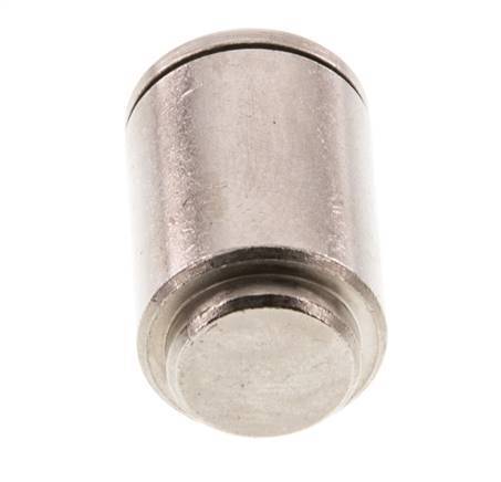 8mm Cap Brass NBR [2 Pieces]