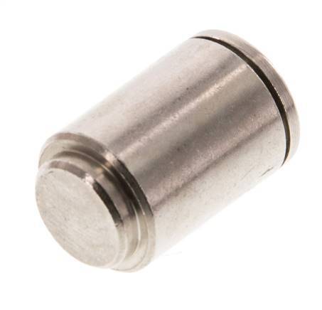 8mm Cap Brass NBR [2 Pieces]