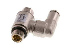 Flow Control Valve Meter-In Rotatable 4 mm - G1/8'' Brass Slotted Screw