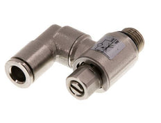 Flow Control Valve Meter-In Rotatable 6 mm - G1/8'' Brass Slotted Screw