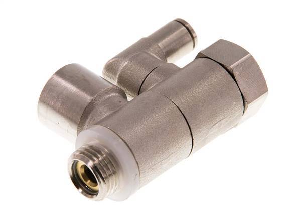 Pilot Operated Check Valve 4mm & G1/4'' Male Elbow Brass 0.5-10bar (7-145psi)