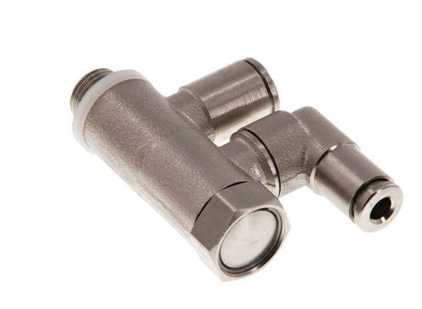 Pilot Operated Check Valve 6mm & G1/8'' Male Elbow Brass 0.5-10bar (7-145psi)