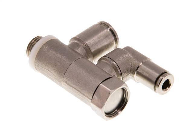 Pilot Operated Check Valve 8mm & G1/8'' Male Elbow Brass 0.5-10bar (7-145psi)