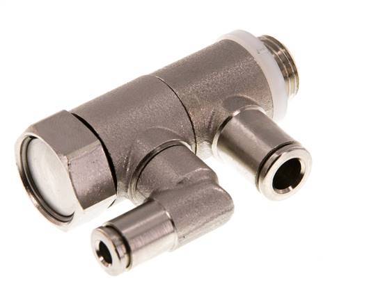 Pilot Operated Check Valve 6mm & G1/4'' Male Elbow Brass 0.5-10bar (7-145psi)