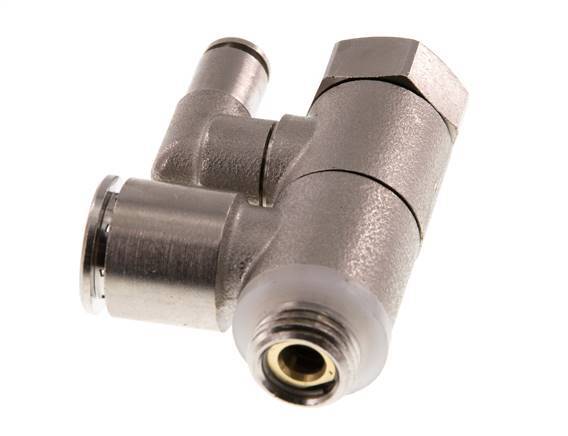 Pilot Operated Check Valve 12mm & G1/4'' Male Elbow Brass 0.5-10bar (7-145psi)