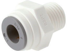 8mm x 3/8'' NPT Push-in Fitting with Male Threads POM EPDM [5 Pieces]