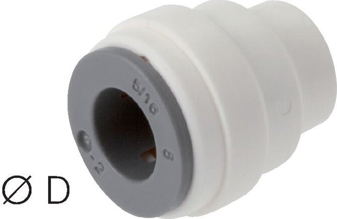 6mm Cap POM EPDM FDA [10 Pieces]