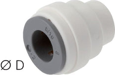 6mm Cap POM EPDM FDA [10 Pieces]