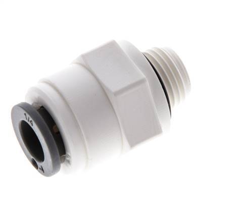 1/4'' x G1/8'' Push-in Fitting with Male Threads POM EPDM [5 Pieces]