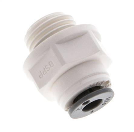 3/16'' x G1/4'' Push-in Fitting with Male Threads POM EPDM [5 Pieces]