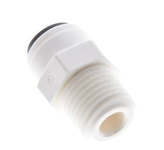 1/4'' x 1/4'' NPT Push-in Fitting with Male Threads POM EPDM [10 Pieces]