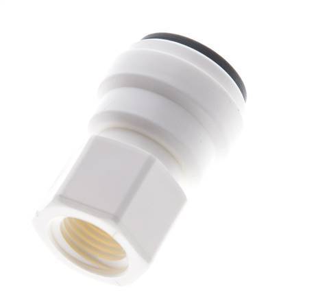 5/16'' x 1/8'' NPT Push-in Fitting with Female Threads POM EPDM [5 Pieces]