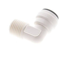 5/16'' x 1/4'' NPT 90deg Elbow Push-in Fitting with Male Threads POM EPDM [5 Pieces]