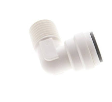 5/16'' x 1/4'' NPT 90deg Elbow Push-in Fitting with Male Threads POM EPDM [5 Pieces]