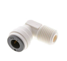 5/16'' x 1/4'' NPT 90deg Elbow Push-in Fitting with Male Threads POM EPDM [5 Pieces]