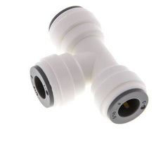 5/16'' Tee Push-in Fitting POM EPDM FDA [2 Pieces]