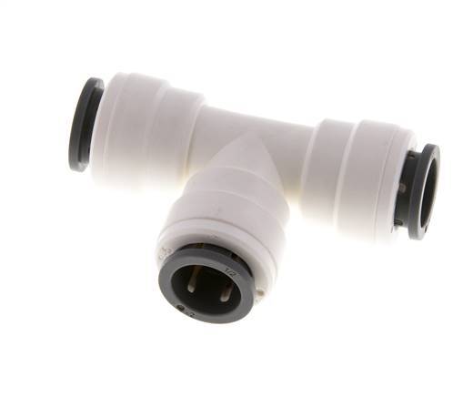1/2'' Tee Push-in Fitting POM EPDM FDA [2 Pieces]