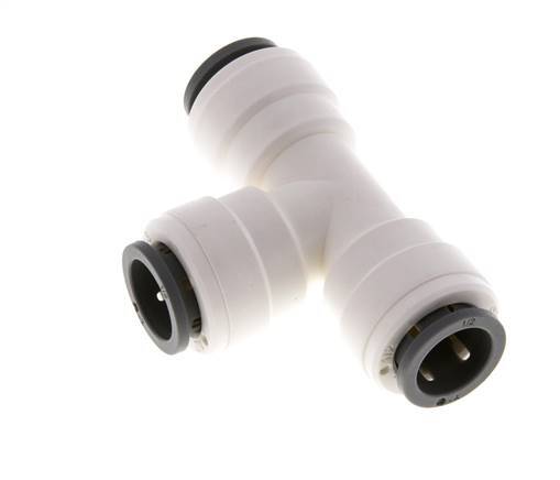 1/2'' Tee Push-in Fitting POM EPDM FDA [2 Pieces]