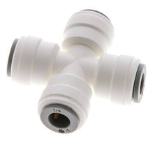 1/4'' Cross Push-in Fitting POM EPDM FDA [2 Pieces]