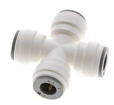 5/16'' Cross Push-in Fitting POM EPDM FDA [2 Pieces]