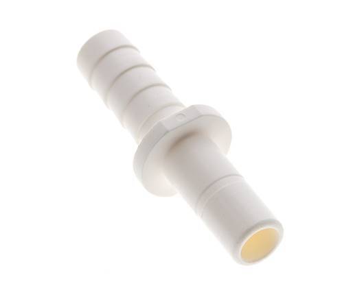 1/4'' x 6.8mm 90deg Elbow Plug-in Fitting with Hose Pillar POM EPDM [10 Pieces]
