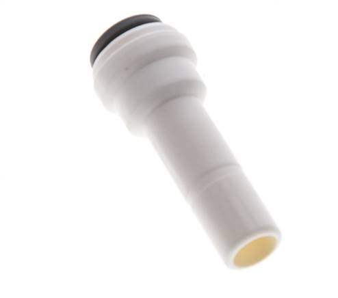 5/32'' x 5/16'' Push-in Fitting with Plug-in POM EPDM [10 Pieces]
