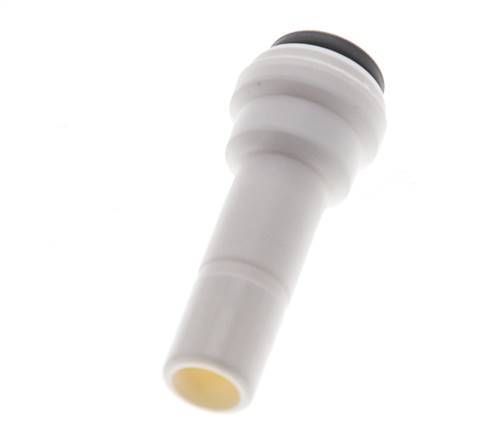 5/32'' x 5/16'' Push-in Fitting with Plug-in POM EPDM [10 Pieces]