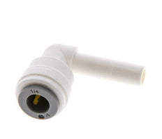1/4'' x 1/4'' 90deg Elbow Push-in Fitting with Plug-in POM EPDM [10 Pieces]